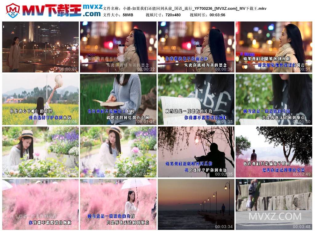 小潘-如果我们还能回到从前_国语_流行_YF700236